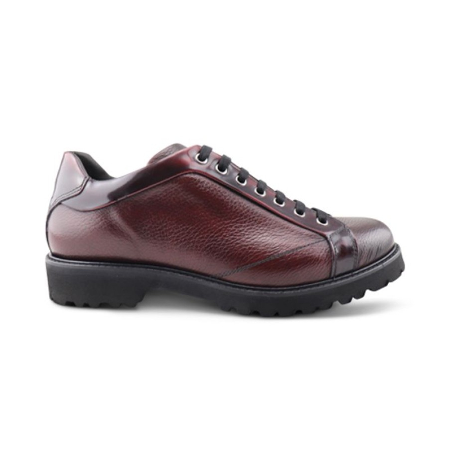 Uomo Otisopse | Derby In Pelle Bordeaux