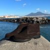 Uomo Otisopse | Polacchine Vibram Camoscio Moro