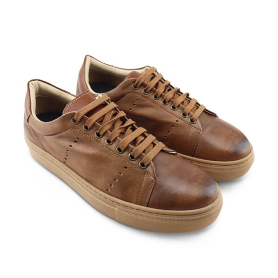 Uomo Otisopse | Sneakers In Pelle Cuoio