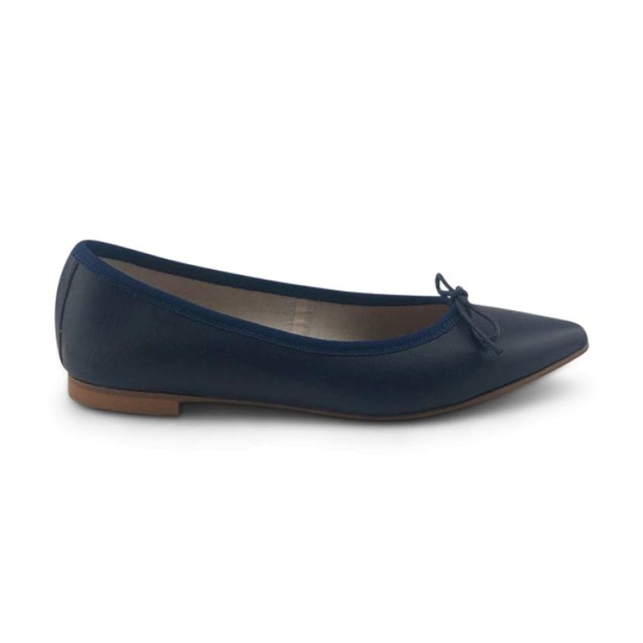 Donna Otisopse | Ballerine In Pelle Blu