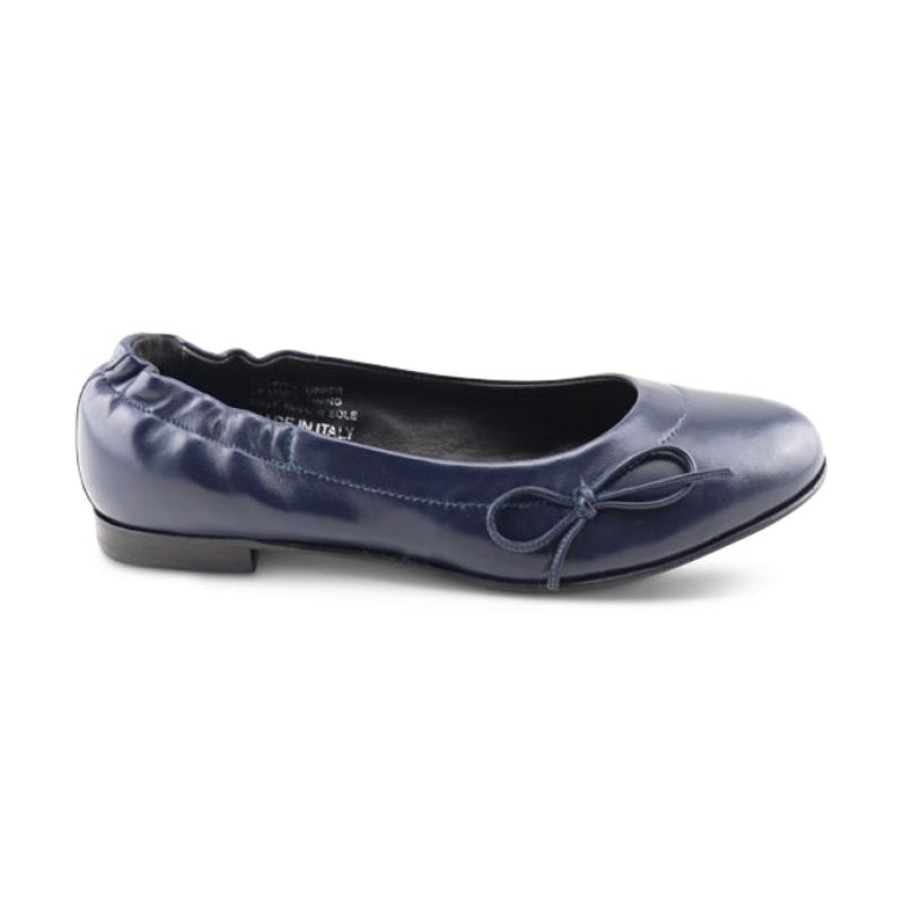 Donna Otisopse | Ballerine In Pelle Blu