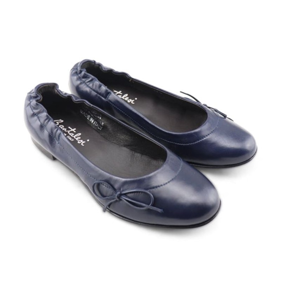 Donna Otisopse | Ballerine In Pelle Blu