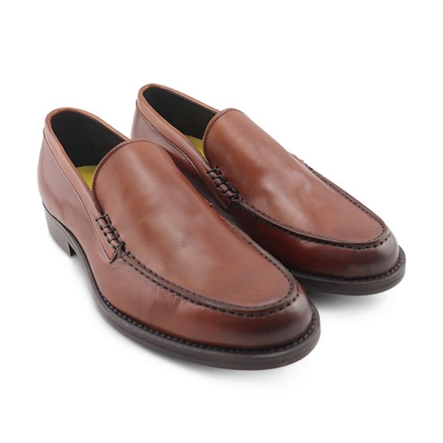 Uomo Otisopse | Mocassini Brandy In Pelle