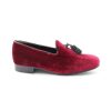 Uomo Otisopse | Slippers In Velluto Bordeaux