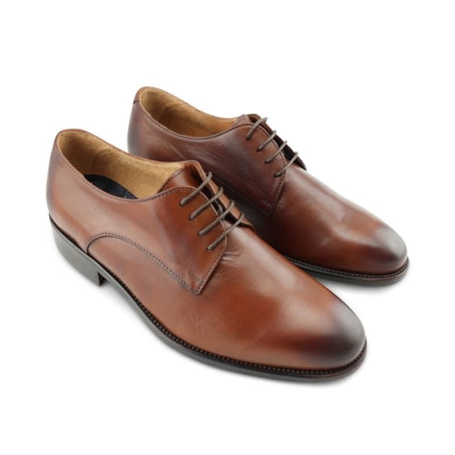 Uomo Otisopse Derby | Derby In Pelle Color Cuoio