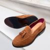 Uomo Otisopse | Slippers In Camoscio Color Tabacco