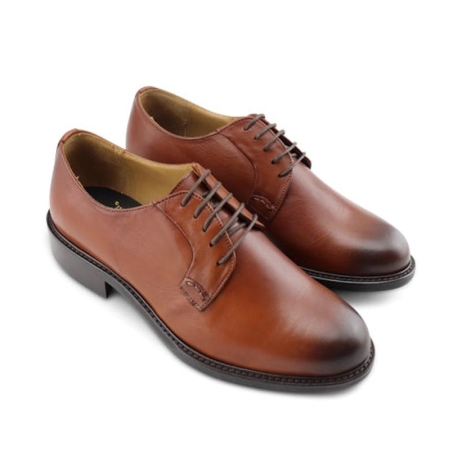 Uomo Otisopse Derby | Derby In Pelle Color Cuoio