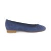 Donna Otisopse | Ballerine In Camoscio Blu