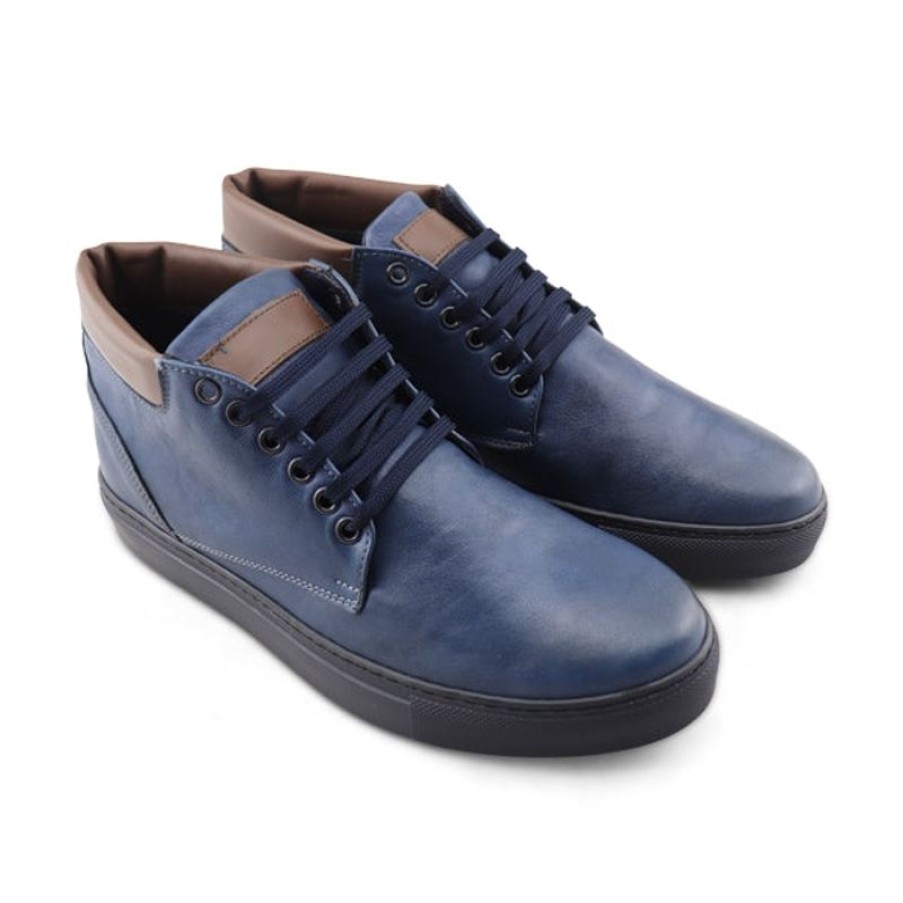 Uomo Otisopse | Sneakers In Pelle Blu