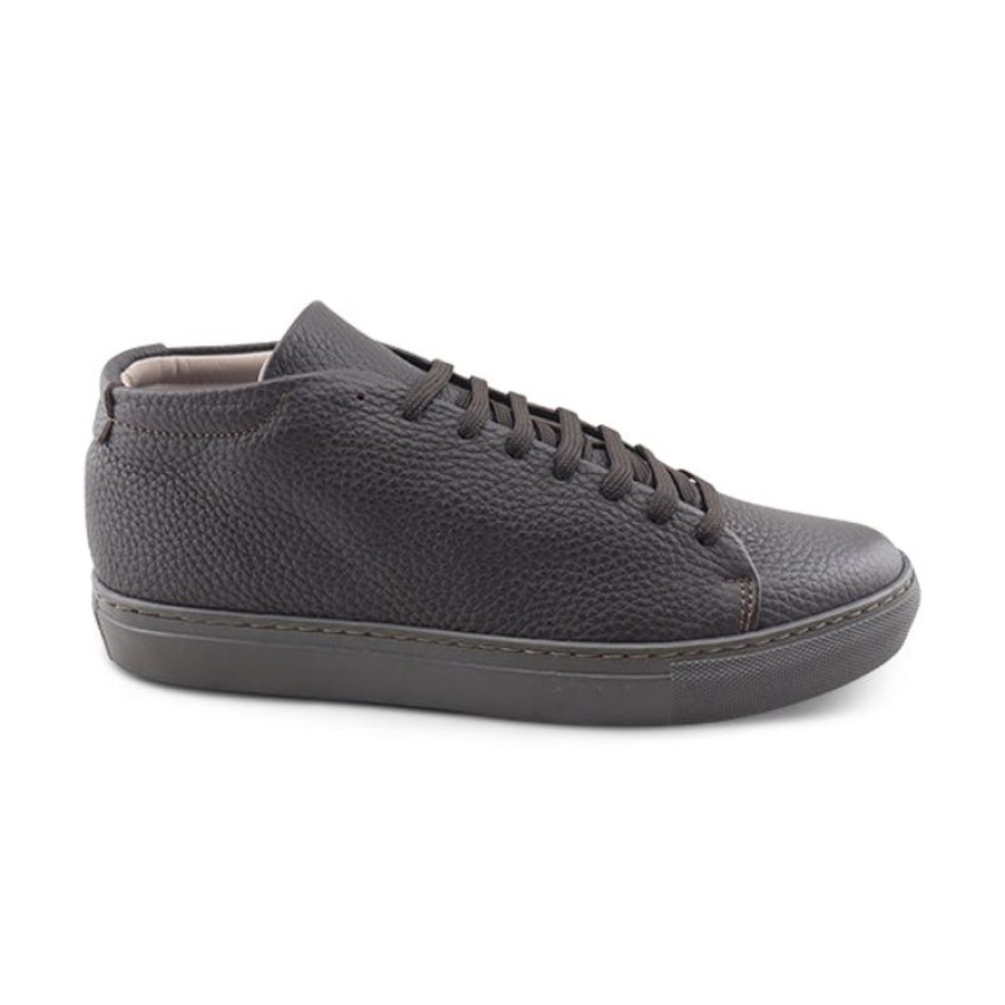 Uomo Otisopse | Sneakers Alta In Pelle Testa Di Moro