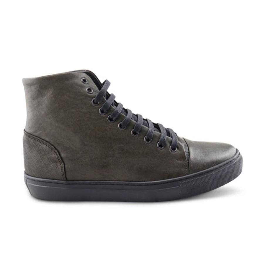 Uomo Otisopse | Sneakers Alte Verdi In Pelle