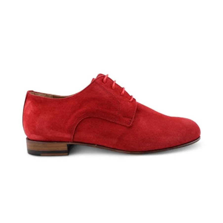 Donna Otisopse | Derby In Camoscio Rosso