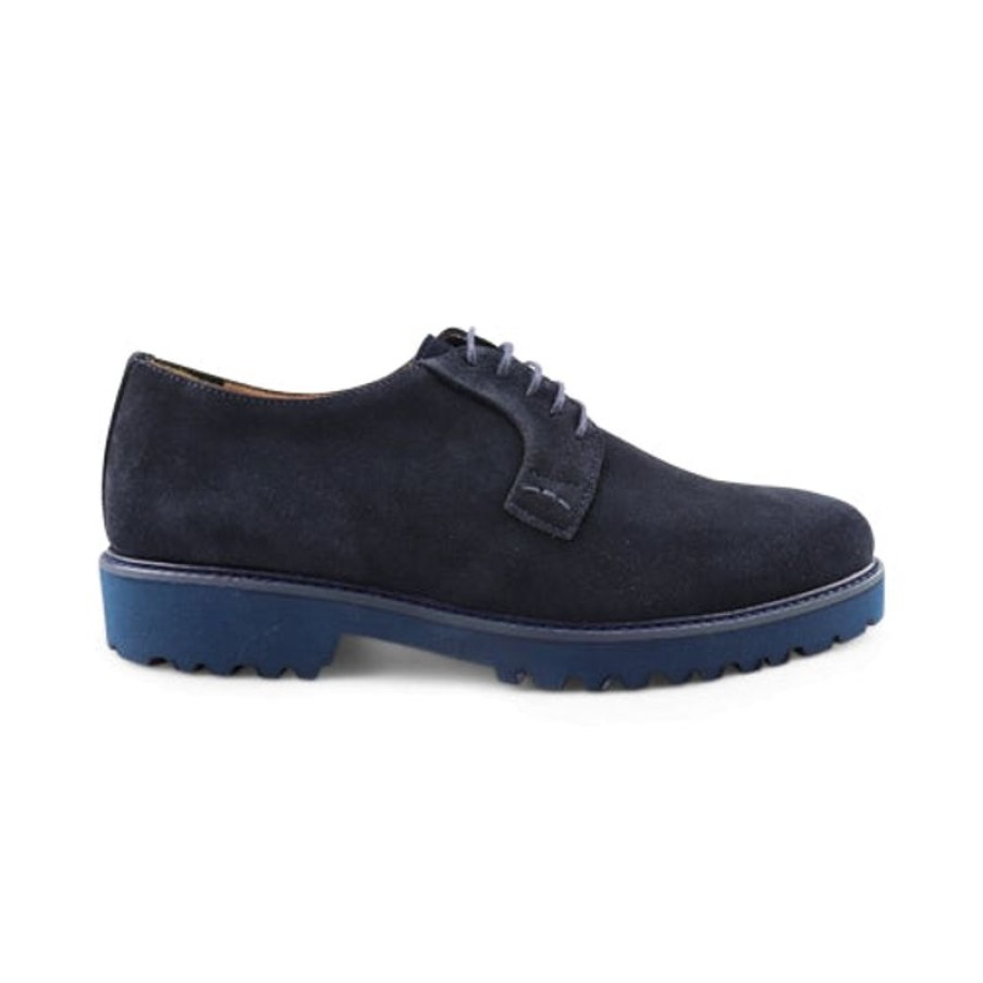 Uomo Otisopse | Derby In Camoscio Blu