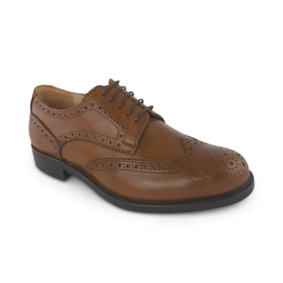 Uomo Otisopse Derby | Derby In Pelle Color Cuoio