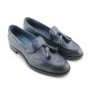 Donna Otisopse | Mocassino In Pelle Bottolato Blu