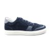 Uomo Otisopse | Sneakers In Camoscio Blu Con Riporto In Pelle