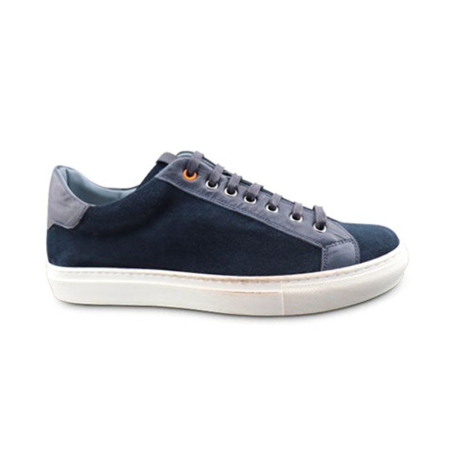 Uomo Otisopse | Sneakers In Camoscio Blu