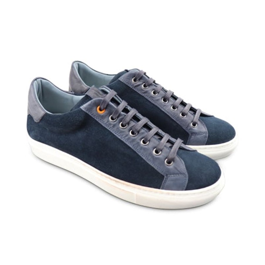 Uomo Otisopse | Sneakers In Camoscio Blu