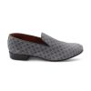 Uomo Otisopse | Slippers Grigie In Pelle Stampata