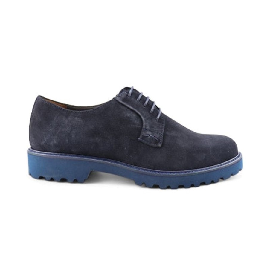 Uomo Otisopse | Derby In Camoscio Blu