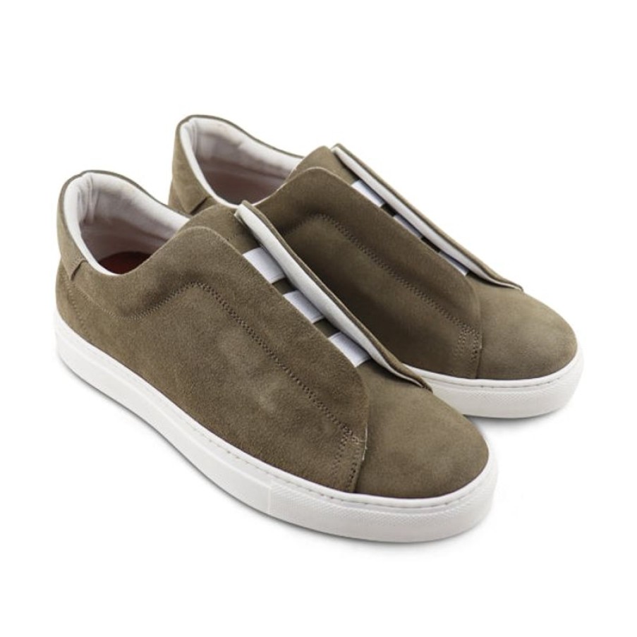 Uomo Otisopse | Sneakers In Camoscio Tortora