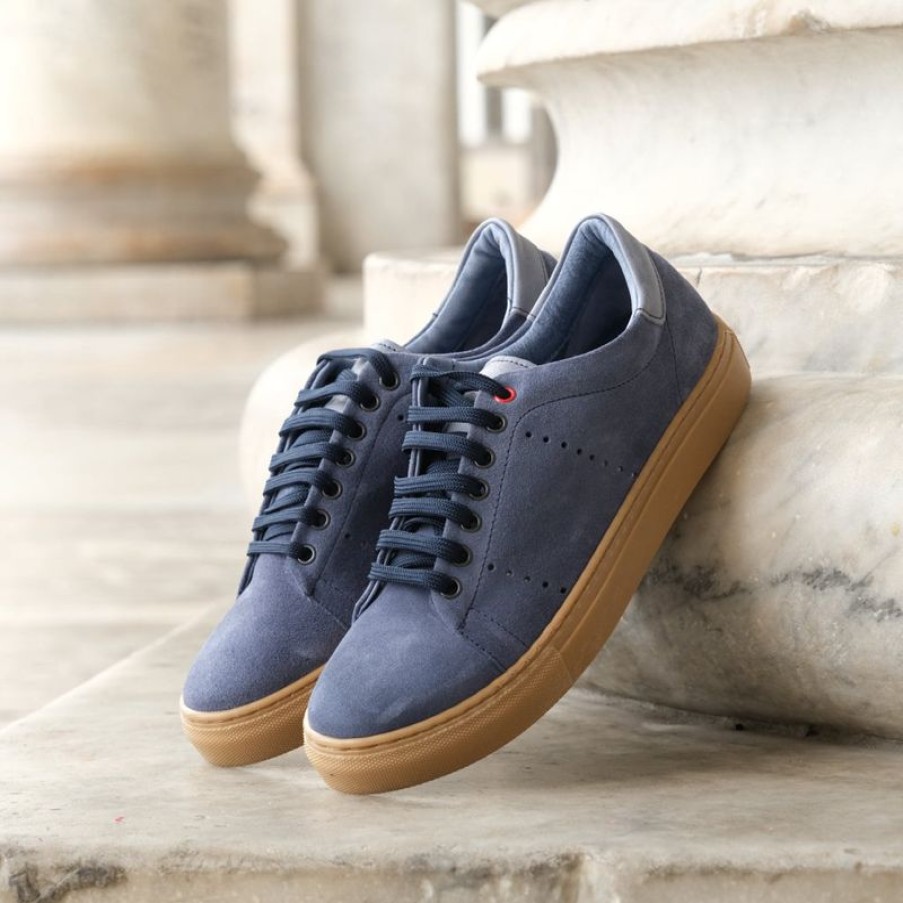 Uomo Otisopse | Sneakers Jeans In Camoscio