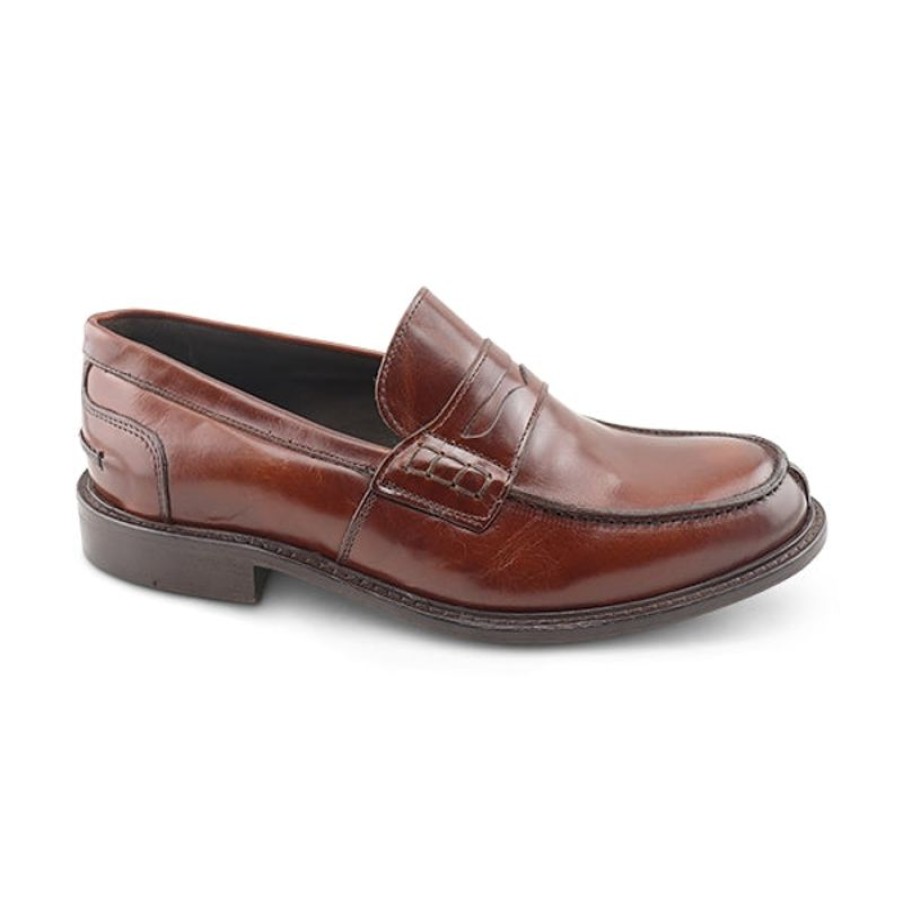 Uomo Otisopse | Mocassini Brandy In Pelle