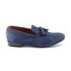 Uomo Otisopse | Slippers Blu In Camoscio