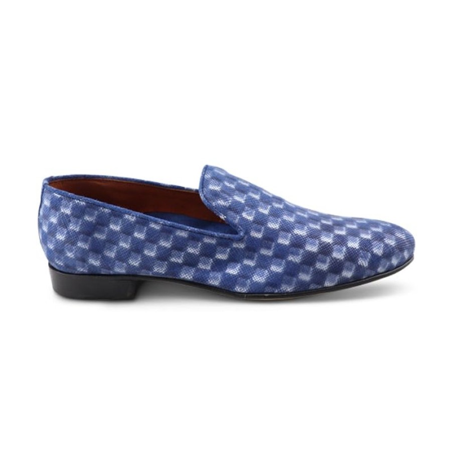 Uomo Otisopse | Slippers In Tessuto Blu