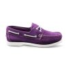 Uomo Otisopse | Scarpe Da Barca In Camoscio Viola