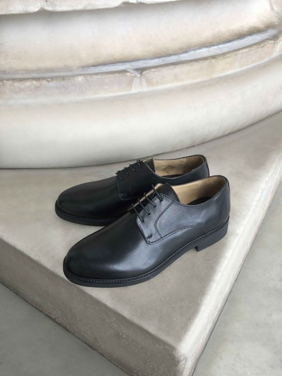 Uomo Otisopse | Derby In Pelle Nero