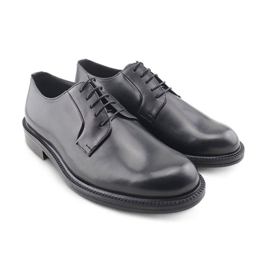 Uomo Otisopse Derby | Derby Nero In Pelle